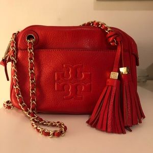 Tory Burch Red Crossbody Bag